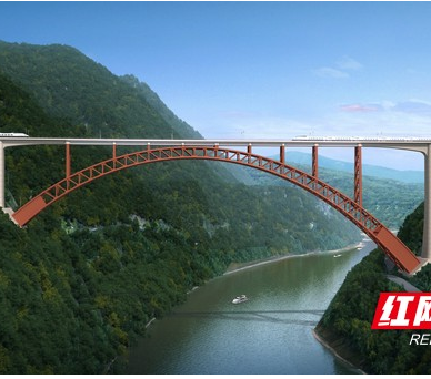 张吉怀铁路酉水大桥300吨缆索吊试吊完成