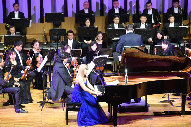 “俄罗斯风情”交响音乐会，波兰籍钢琴演奏家——Daria Dashutina（达丽娅·达希蒂）。