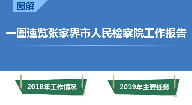 一图速览张家界市人民检察院工作报告