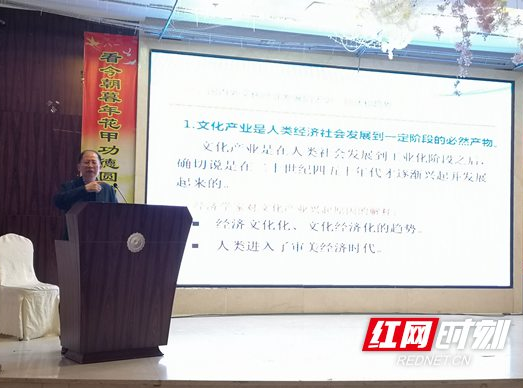 邵阳举办文化创意产业发展培训讲座