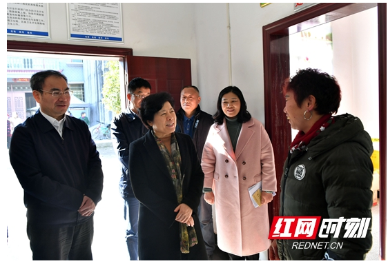 吴桂英来张家界调研检查工作
