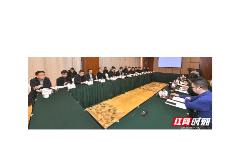 张家界市与泛华集团举行项目合作洽谈