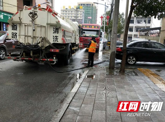 邵阳市城管系统全力保障节前市容环境