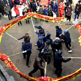 【新春走基层】涟源义溪农民闹“村”节　文化下乡共联欢
