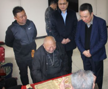 杨永来东安走访慰问敬老院老人、企业代表、退伍军人和劳模