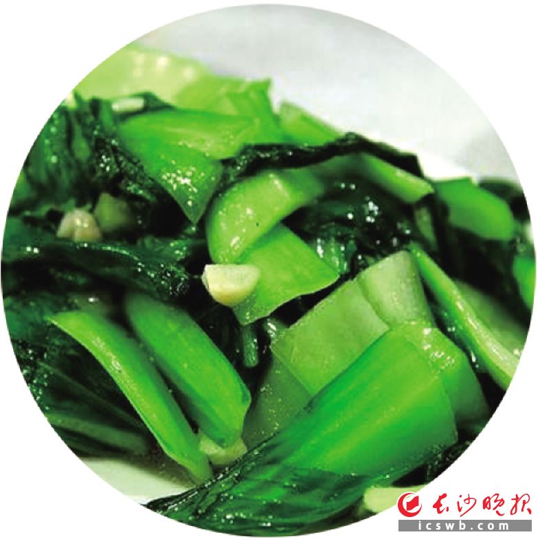 清吉小菜 (或红菜薹、白菜薹)