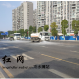 冷水滩：“美颜”城区道路迎新春