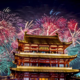 金猪贺岁，福运天心！朱东铁黄滔给您送来新春祝福