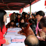 新田“春风行动”首场招聘会：园区企业提供1200个岗位