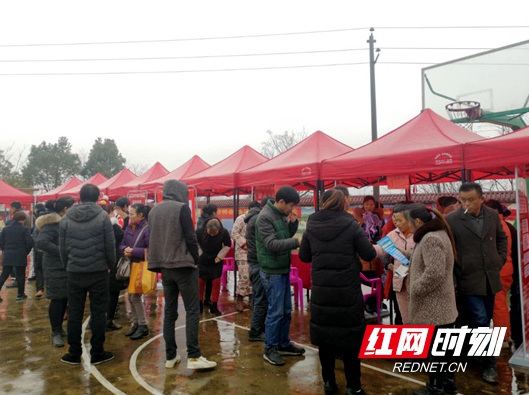 招聘会走进大祥区板桥乡村 近300人达成意向