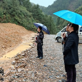 新田县门楼下瑶族乡开展地质灾害隐患排查工作
