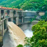 红图丨欧阳海水库泄洪 场面壮观