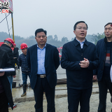 左志锋实地指导督查部分重点项目建设