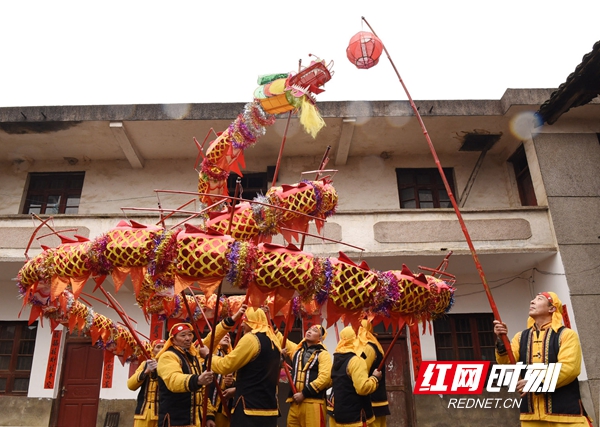 二月二龙抬头，祥龙舞动祈丰年。