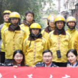 减税降费“红利”太诱人 外卖小哥“变身”税收宣传员