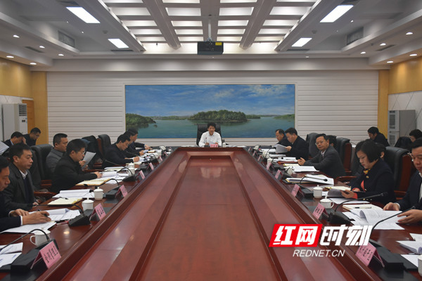 永州市一季度经济形势分析会现场。.jpg