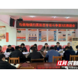 唐虎到吉首马颈坳镇部署扫黑除恶斗争专项工作