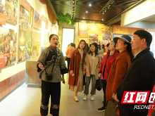 保靖县税务局女干部到十八洞村开展红色教育活动