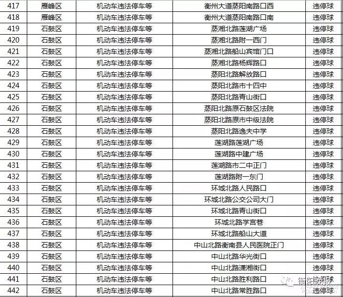 衡阳司机注意！最新的541个抓拍点全在这了