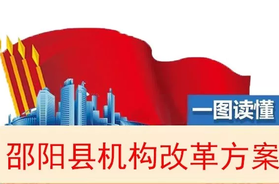 一图看懂邵阳县机构改革方案