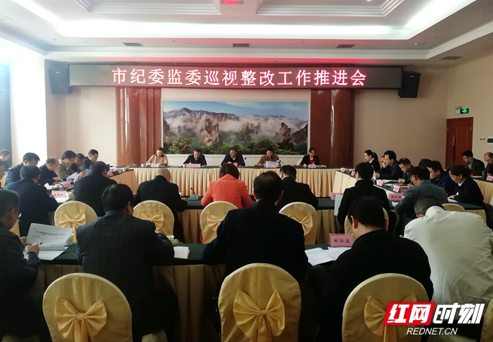 张家界市纪委监委巡视整改工作推进会召开