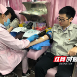 中建二局湖南分公司志愿者热血传承雷锋精神