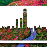 把长沙地标画进春天里 就成了如此惊艳的模样