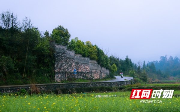 　　处处呈现出一幅幅如梦如幻的烂漫烟雨山乡图。