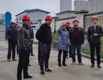 冯德清带队开展在建建设项目安全生产大检查