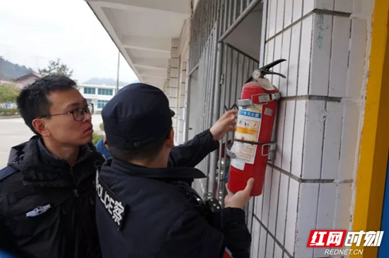 【桑植警事】桑植县竹叶坪派出所认真开展清明前安全生产大检查