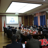 宁远县组织收听收看全国森林草原防灭火和防汛抗旱工作电视电话会议