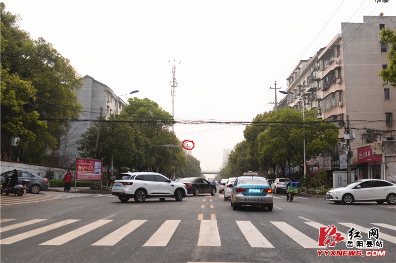 我县新增一处车辆不礼让行人抓拍点