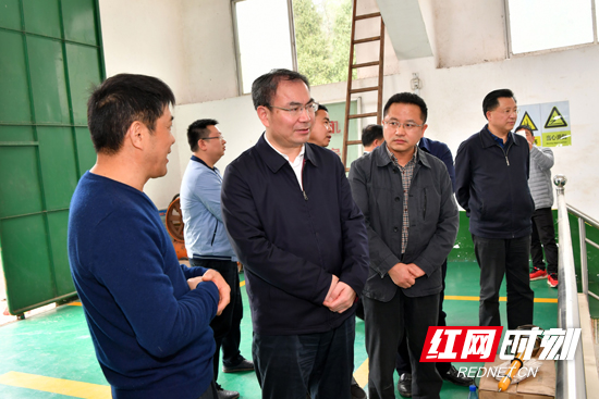 依法依规整改到位 持续改善生态环境 ——刘革安到桑植调研大鲵国家级自然保护区水电站整改工作