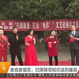 娄底娄星区：扫黑除恶知识送到基层