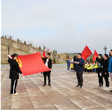 武冈移动举行“不忘初心 牢记使命”清明祭英烈主题党日活动