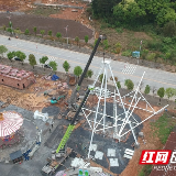 永州市最大最高摩天轮“落户”江华