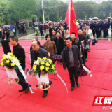 益阳市供销合作社:清明祭先烈 菊花献英魂