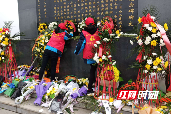 邵阳市五中：梨花风起正清明  铭记初心祭英烈