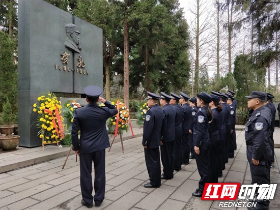 【警视窗】武陵源公安：清明祭英烈，忠诚铸警魂