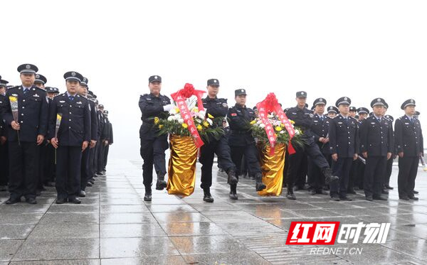 双牌举行清明节祭奠先烈活动