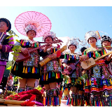 武冈市司马冲镇正冲村举办首届旅游山歌节