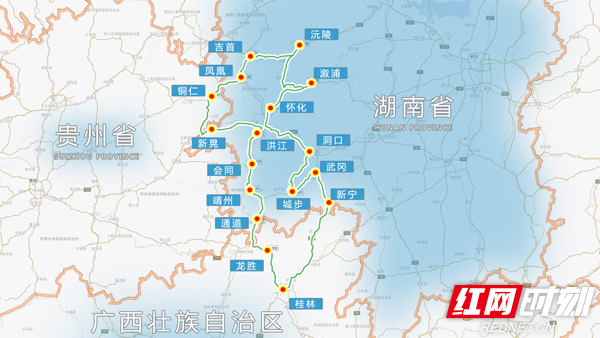 湘赣边大湘西3条文旅线路发布送客入村引企进红区