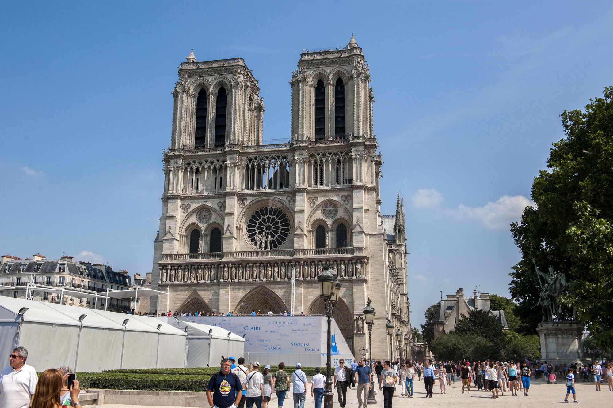 红图丨巴黎圣母院遭大火 湖南摄影师旧照痛心缅怀
