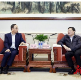 上海市人大考察组来湖南调研 杜家毫与蔡威座谈