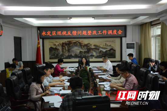 永定区召开巡视反馈问题整改工作调度会