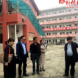 九三学社湖南省委社会服务处处长熊英一行来新化开展助学就业调研