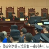 扫黑除恶进行时丨永州：侦破刘为等人涉黑案 一审判决46人获刑