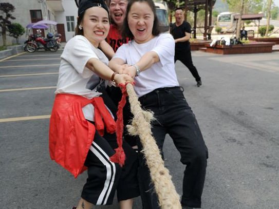 张家界森林公园门票管理中心举办趣味工会活动