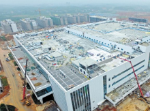 湖南电子类单体建筑面积最大的“超级工厂”完工 高度智能全程刷脸
