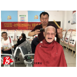 冷水滩：志愿服务进社区 爱心义剪暖人心